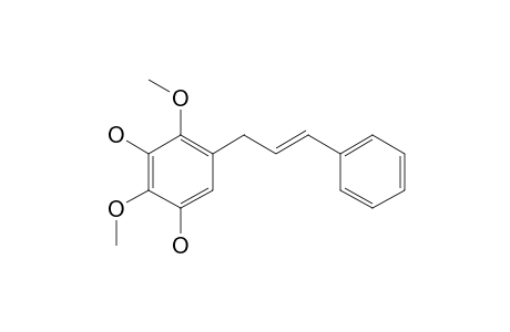 MACHARISTOL;(E)-1-CINNAMYL-2,4-DIMETHOXY-3,5-DIHYDROXYBENZENE