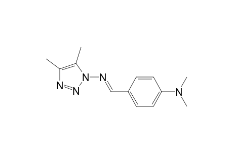 4-[(E)-(4,5-dimethyl-1,2,3-triazol-1-yl)iminomethyl]-N,N-dimethyl-aniline