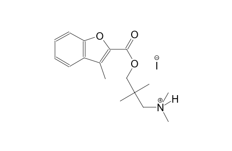 1-propanaminium, N,N,2,2-tetramethyl-3-[[(3-methyl-2-benzofuranyl)carbonyl]oxy]-, iodide