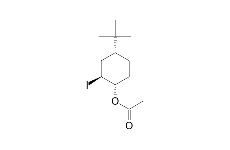 (1-ALPHA,2-BETA,4-ALPHA)-4-(1,1-DIMETHYLETHYL)-2-IODOCYCLOHEXYL-ACETATE;R=TERT.-BUTYL