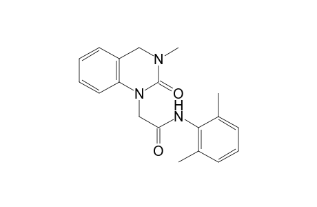 Acetamide, N-(2,6-dimethylphenyl)-2-(3-methyl-2-oxo-3,4-dihydro-2H-quinazolin-1-yl)-