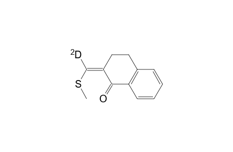1(2H)-Naphthalenone, 3,4-dihydro-2-[(methylthio)methylene-d]-
