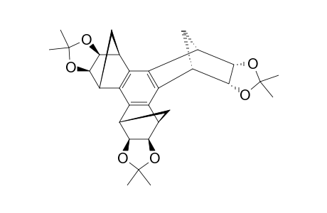 ANTI-2,3,6,7,10,11-TRIISOPROPYLIDENEDIOXY-1,4:5,8:9,12-TRIMETHANOTRIPHENYLENE