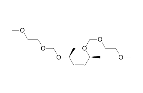 (2S,3Z,5S)-2,5-bis[(2-methoxyethoxy)methoxy]-3-hexene
