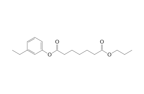 Pimelic acid, 3-ethylphenyl propyl ester