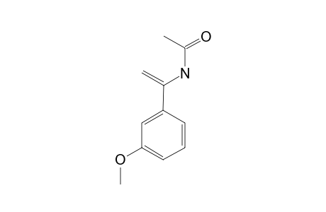 1-ACETYLAMINO-1-(3'-METHOXYPHENYL)-ETHENE