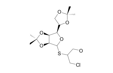 [(R*)-2-CHLORO-1-(HYDROXYMETHYL)-ETHYL]-2,3:5,6-DI-O-ISOPROPYLIDEN-1-THIO-BETA-D-MANNOFURANOSIDE