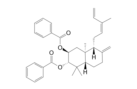 ent-Labda-8(17),12Z,14-triene-2.alpha.,3.beta.-dibenzoate
