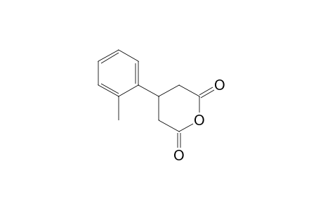 4-(2-Methylphenyl)dihydropyran-2,6-dione