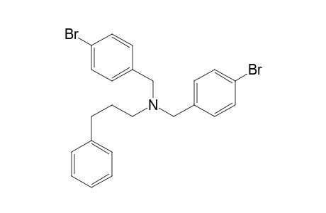 3-Phenylpropylamine N,N-bis(4-bromobenzyl)