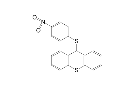 p-NITROPHENYL THIOXANTHEN-9-YL SULFIDE