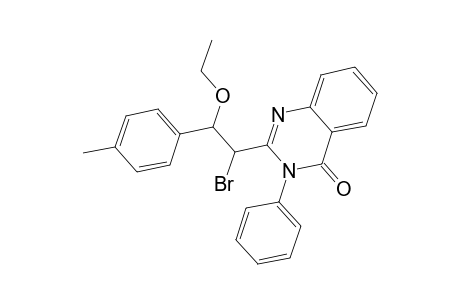 2-[1-Bromo-2-ethoxy-2-(4-methylphenyl)ethyl]-3-phenyl-4(3H)-quinazolinone