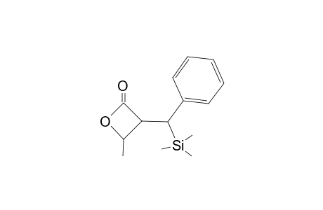 (2RS,3SR)-3-Methyl-2-[(SR)-.alpha.-trimethylsilylbenzyl]propan-3-olide