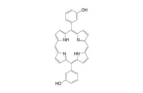 5,15-Bis(3-hydroxyphenyl)porphyrin