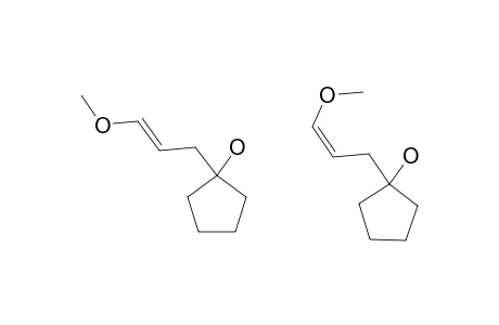 1-[(E/Z)-3-METHOXYPROP-2-ENYL]-CYCLOPENTAN-1-OL