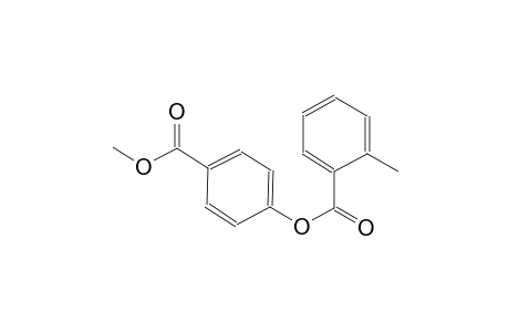 Benzoic acid, 2-methyl-, 4-methoxycarbonylphenyl ester