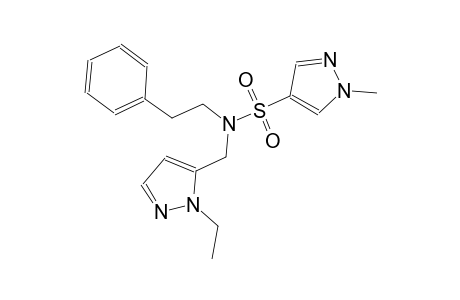 1H-pyrazole-4-sulfonamide, N-[(1-ethyl-1H-pyrazol-5-yl)methyl]-1-methyl-N-(2-phenylethyl)-