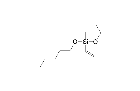 Silane, methylvinyl(hexyloxy)isopropoxy-