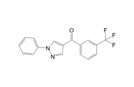 [1'-Phenyl-4'-pyrazolyl]-1-[(3"-trifluoromethyl)phenyl]methanone