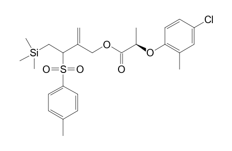 [(2-Methylene-3-tosyl-4-(trimethylsilyl)]butyl (R)-2-[(4-chloro-2-methyl)phenoxy]propanoate