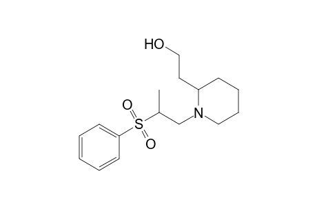 2-[1-(2-besylpropyl)-2-piperidyl]ethanol