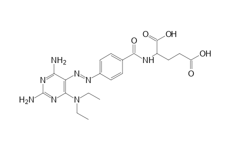 N-{p-{[2,4-diamino-6-(diethylamino)pyrimidin-5-yl]azo}benzoyl}glutamic acid