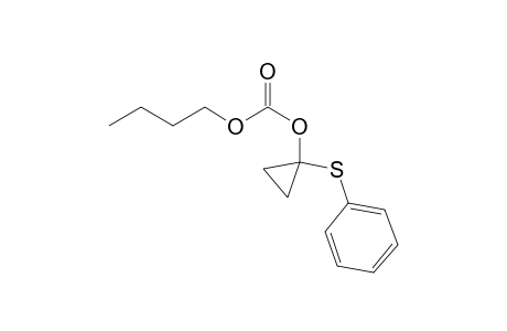 1-(Butoxycarbonyloxy)-1-(phenylsulfanyl)cyclopropane