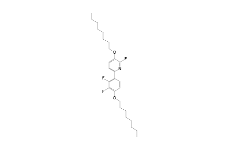2-FLUORO-3-OCTYLOXY-6-[(2,3-DIFLUORO-4-OCTYLOXY)-PHENYL]-PYRIDINE