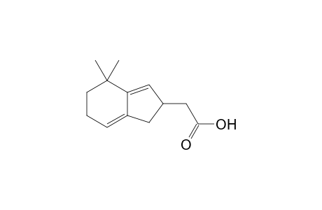 (4,4-Dimethyl-2,4,5,6-tetrahydro-1H-inden-2-yl)acetic acid