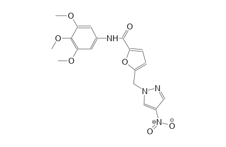 5-[(4-nitro-1H-pyrazol-1-yl)methyl]-N-(3,4,5-trimethoxyphenyl)-2-furamide