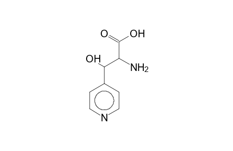 4-PYRIDINEPROPANOIC ACID, alpha-AMINO-beta-HYDROXY-, [R-(R*,S*)]-