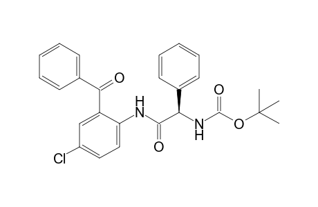 (R)-tert-butyl-2-(2-benzoyl-4-chlorophenylamino)-2-oxo-1-phenylethylcarbamate