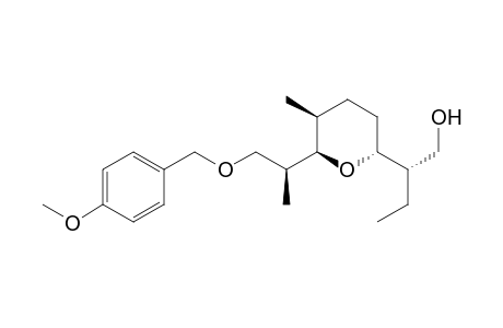 (S)-2-[(2R,5S,6R)-6-[(S)-1-(4-Methoxybenzyloxymethyl)ethyl]-5-methyltetrahydropyran-2-yl]butan-1-ol