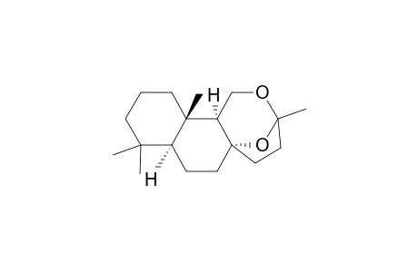 (5aS,7aS,11aS,11bS)-3,8,8,11a-tetramethyldodecahydro-3H-3,5a-epoxynaphtho[1,2-c]oxepine