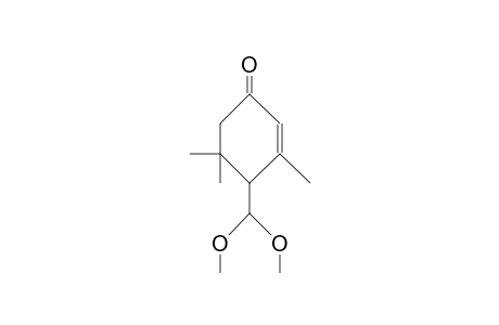 3,5,5-Trimethyl-4-(dimethoxy-methyl)-2-cyclohexene-1-one