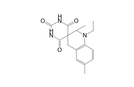 1'-ethyl-2',6'-dimethyl-2',4'-dihydro-1H,1'H-spiro[pyrimidine-5,3'-quinoline]-2,4,6(3H)-trione