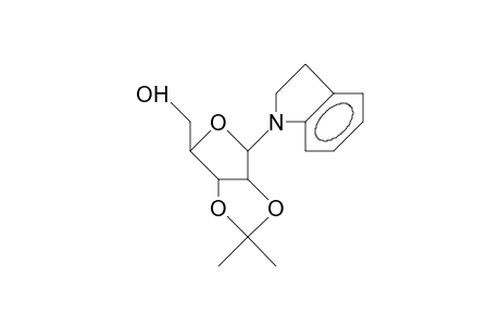 1-(2,3-O-Isopropylidene-A-D-ribosylfuransyl)-indoline