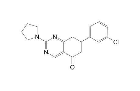 5(6H)-quinazolinone, 7-(3-chlorophenyl)-7,8-dihydro-2-(1-pyrrolidinyl)-