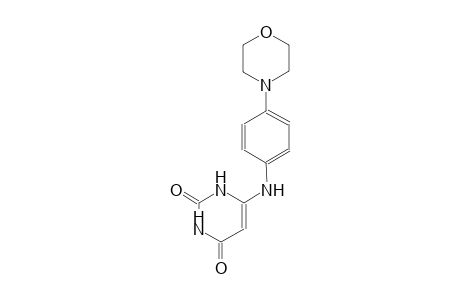 6-[4-(4-morpholinyl)anilino]-2,4(1H,3H)-pyrimidinedione