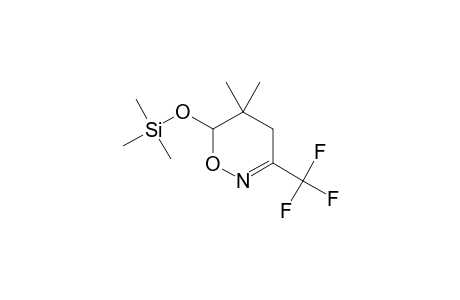 5,5-DIMETHYL-5,6-DIHYDRO-3-(TRIFLUOROMETHYL)-6-(TRIMETHYLSILOXY)-4H-1,2-OXAZINE