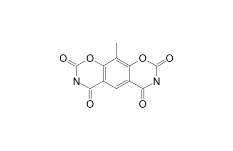 10-METHYL-2H,6H-[1,3]-OXAZINO-[5,6-G]-[1,3]-BENZOXAZINE-2,4,6,8(3H,7H)-TETRONE