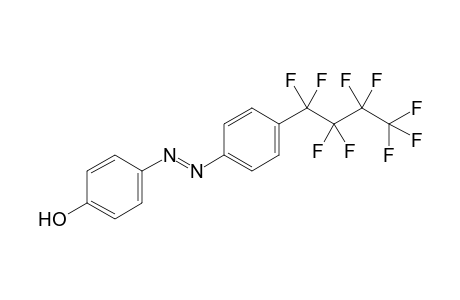 4-(4-Nonafluorobutylphenylazo)phenol