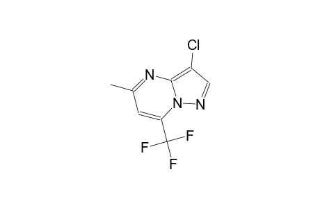 pyrazolo[1,5-a]pyrimidine, 3-chloro-5-methyl-7-(trifluoromethyl)-