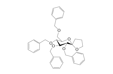 (1S)-2,3,4,6-Tetra-O-benzyl-1-deoxy-D-glucopyranose-1-spiro-2'-tetrahydrofuran