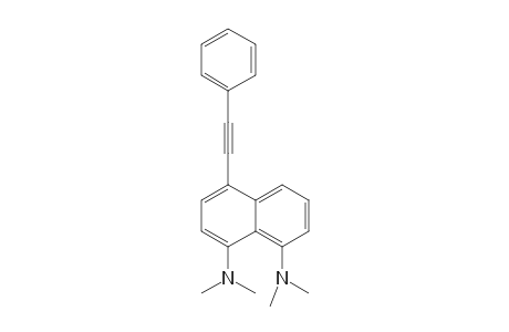 1,8-Bis(dimethylamino)-4-(phenylethynyl)naphthalene