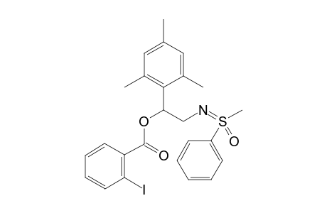 2-(S-Methyl-S-phenyl)sulfoximidoyl-1-(mesityl)ethyl 2-iodobenzoate