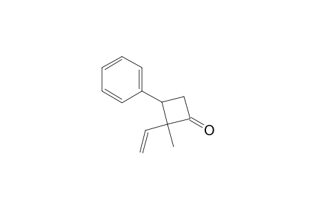 2-Methyl-3-phenyl-2-vinylcyclobutanone