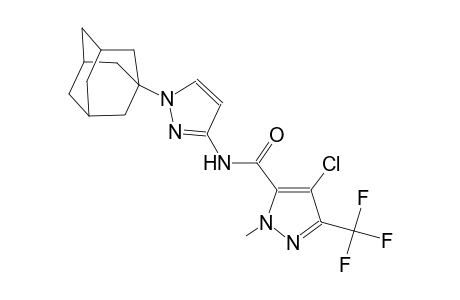 N-[1-(1-adamantyl)-1H-pyrazol-3-yl]-4-chloro-1-methyl-3-(trifluoromethyl)-1H-pyrazole-5-carboxamide