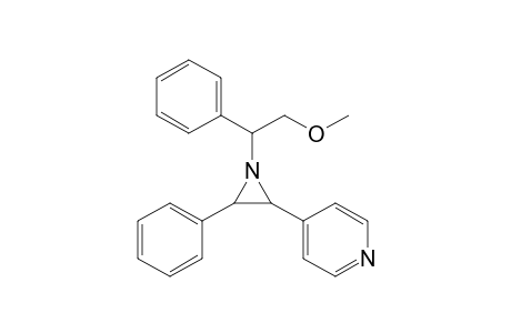(+)-4-[1-(2-Methoxy-1-phenylethyl)-3-phenylaziridin-2-yl]pyridine