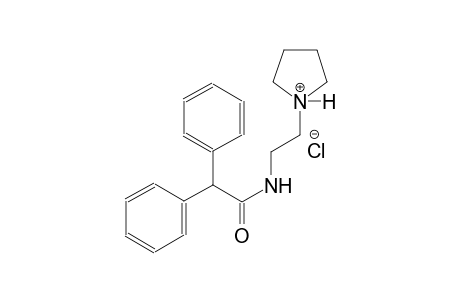 1-{2-[(diphenylacetyl)amino]ethyl}pyrrolidinium chloride
